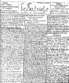 Journal : le Patriote